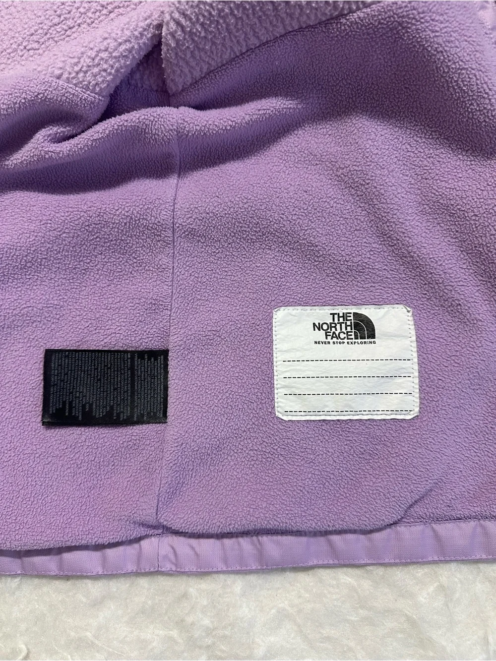 The North Face Lilac Hooded Shell Jacket